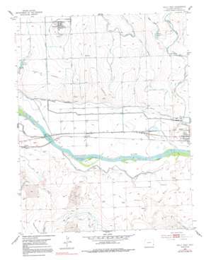 Holly West topo map