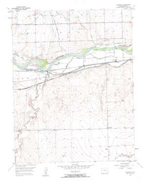 Prowers USGS topographic map 38102a7