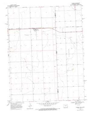 Towner USGS topographic map 38102d1