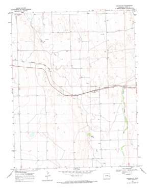 Chivington USGS topographic map 38102d5