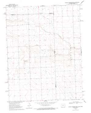 Cheyenne Wells 4 Se USGS topographic map 38102e1