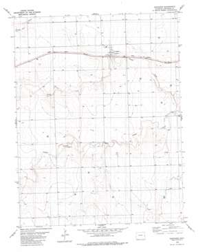 Arapahoe USGS topographic map 38102g2