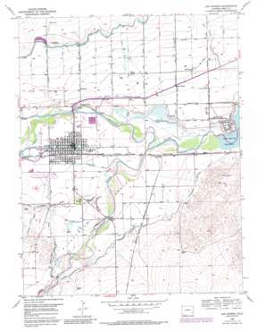 Las Animas USGS topographic map 38103a2
