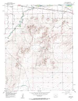 Elder USGS topographic map 38103a8