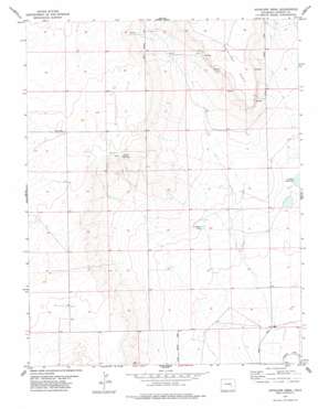 Antelope Mesa USGS topographic map 38103c8