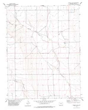 Trimble Lake USGS topographic map 38103d4