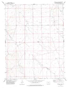 Windmill Lake USGS topographic map 38103d7