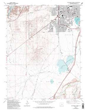 Southwest Pueblo USGS topographic map 38104b6