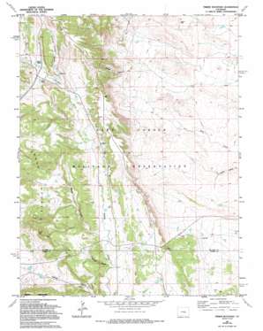 Timber Mountain topo map