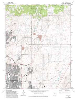 Falcon NW USGS topographic map 38104h6