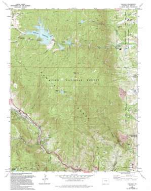 Cascade USGS topographic map 38104h8