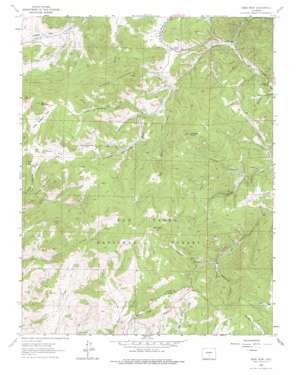Deer Peak USGS topographic map 38105a2
