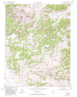 Rosita USGS topographic map 38105a3