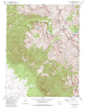 Rito Alto Peak USGS topographic map 38105a6