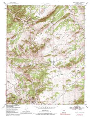 Mount Tyndall USGS topographic map 38105b3