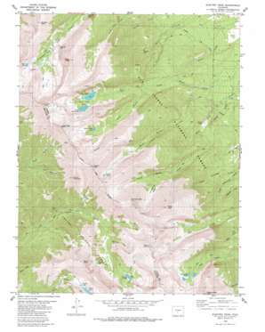 Electric Peak USGS topographic map 38105b6
