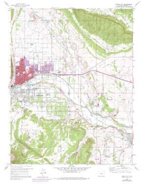 Canon City USGS topographic map 38105d2