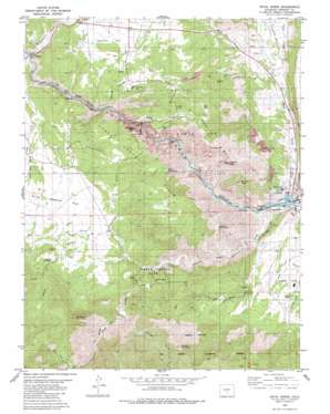 Royal Gorge USGS topographic map 38105d3