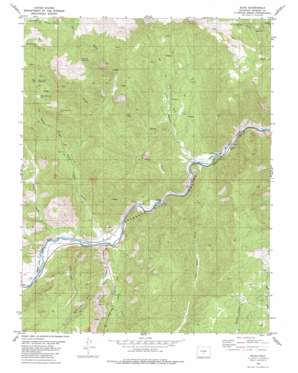 Echo USGS topographic map 38105d5