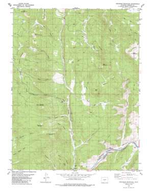 Arkansas Mountain topo map