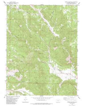 Gribble Mountain USGS topographic map 38105e4