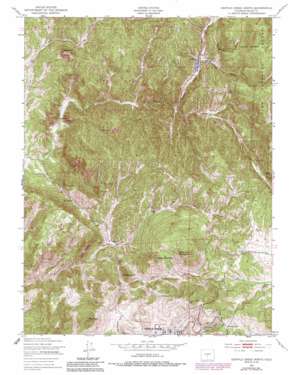 Cripple Creek North USGS topographic map 38105g2