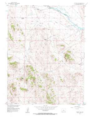 Guffey NW USGS topographic map 38105h6