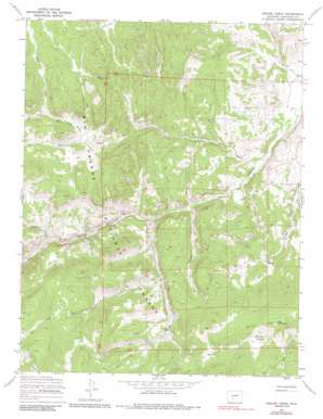 Grouse Creek USGS topographic map 38106a5