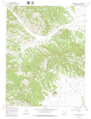 Graveyard Gulch USGS topographic map 38106b1