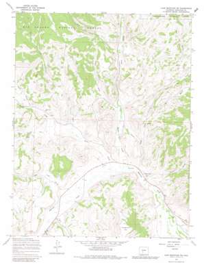 Lake Mountain NE USGS topographic map 38106b3