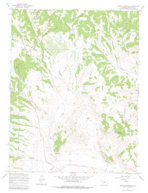 Trickle Mountain USGS topographic map 38106b4