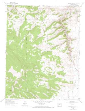 Sawtooth Mountain USGS topographic map 38106c7