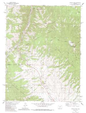 Poncha Pass USGS topographic map 38106d1