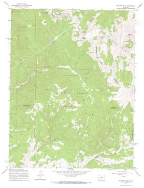 Pahlone Peak USGS topographic map 38106d3