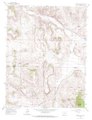 Houston Gulch USGS topographic map 38106d6