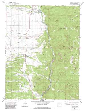 Cameron Mountain USGS topographic map 38106f1
