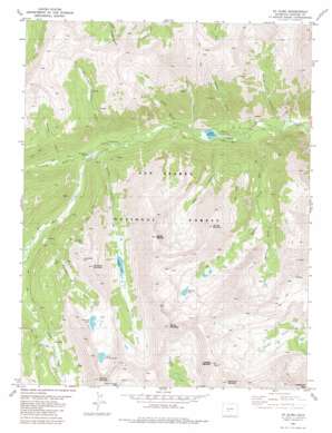 Saint Elmo USGS topographic map 38106f3