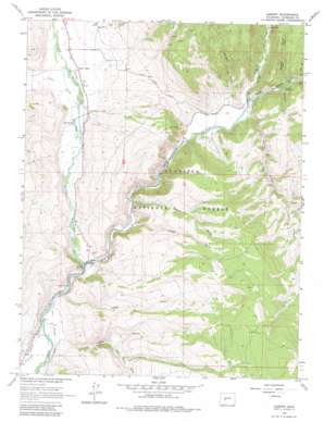 Almont topo map