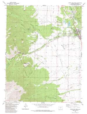 Buena Vista West USGS topographic map 38106g2