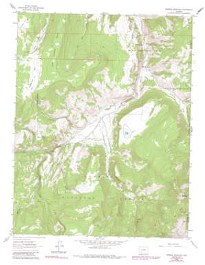 Mineral Mountain USGS topographic map 38107a1