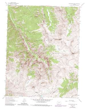 Wetterhorn Peak USGS topographic map 38107a5