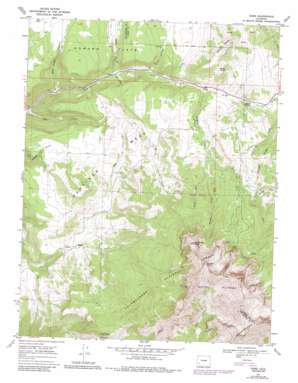 Sams USGS topographic map 38107a8