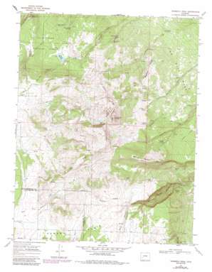 Horsefly Peak USGS topographic map 38107b8