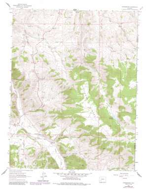 Powderhorn USGS topographic map 38107c1