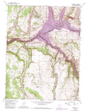 Sapinero USGS topographic map 38107d3
