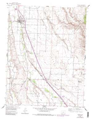Olathe USGS topographic map 38107e8