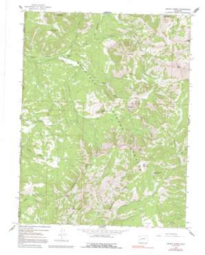 Mount Guero USGS topographic map 38107f4