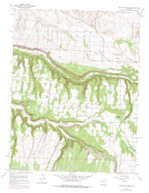Grand View Mesa USGS topographic map 38107f6