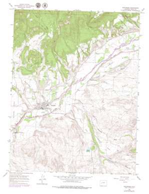 Hotchkiss USGS topographic map 38107g6