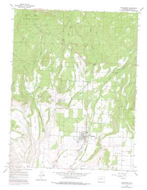 Cedaredge USGS topographic map 38107h8